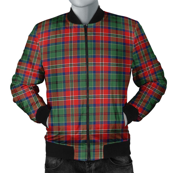 MacCulloch Modern Clan Badge Tartan Bomber Jacket