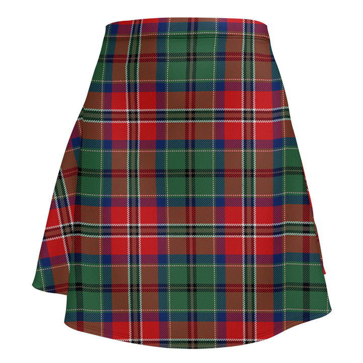 MacCulloch Modern Clan Badge Tartan Flared Skirt