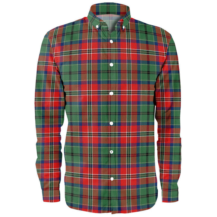 MacCulloch Modern Clan Badge Tartan Long Sleeve Shirt
