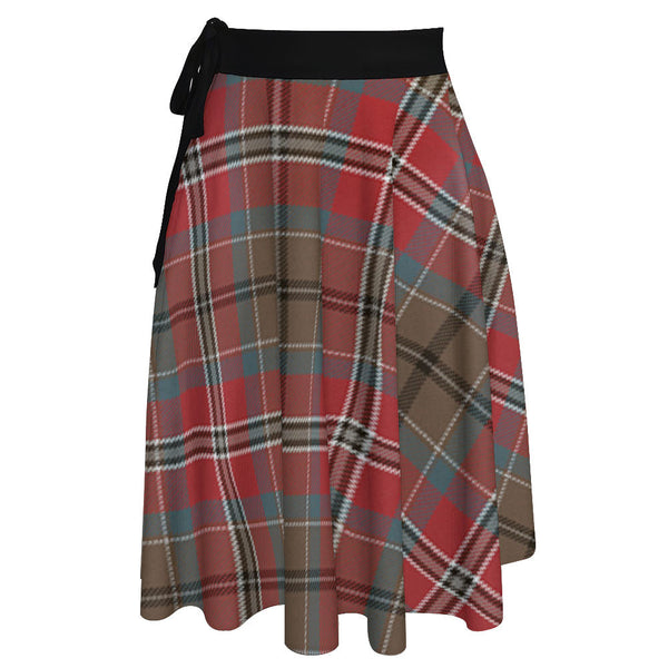 MacCulloch Weathered Tartan Wrap Skirt
