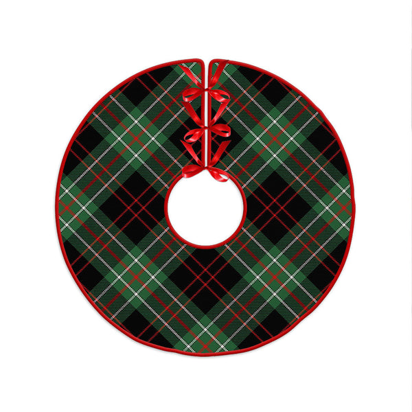 MacDiarmid Modern Clan Badge Tartan Christmas Tree Skirt