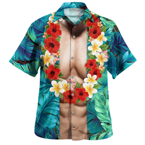 MacDiarmid Modern Clan Badge Tartan Hawaiian Shirt Men and Women Funny Style