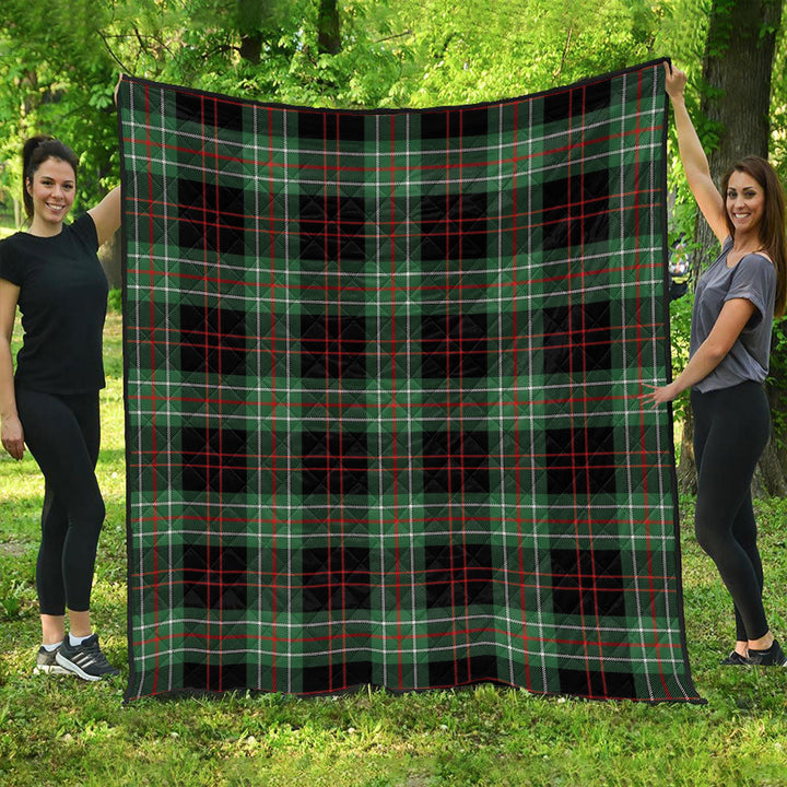 MacDiarmid Modern Clan Badge Tartan Premium Quilt