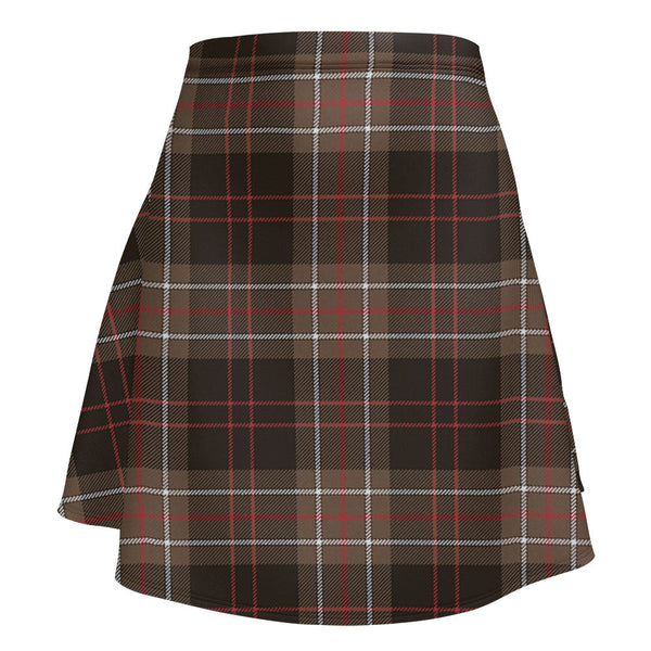 MacDiarmid Weathered Clan Badge Tartan Flared Skirt