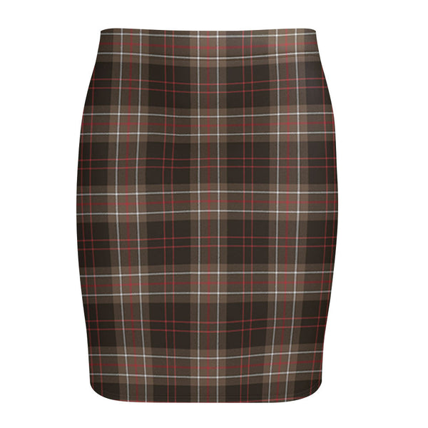 MacDiarmid Weathered Tartan Fitted Skirt