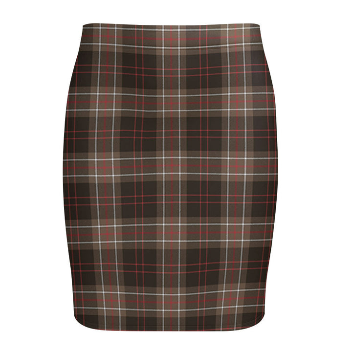 MacDiarmid Weathered Tartan Fitted Skirt
