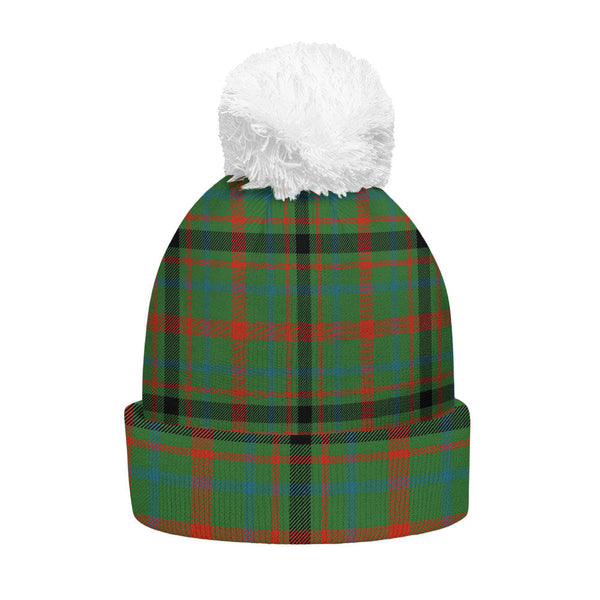 MacDonagh Ancient Clan Badge Tartan Bobble Beanie Hat