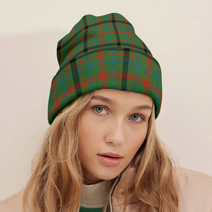 MacDonagh Ancient Clan Badge Tartan Knitted Beanie