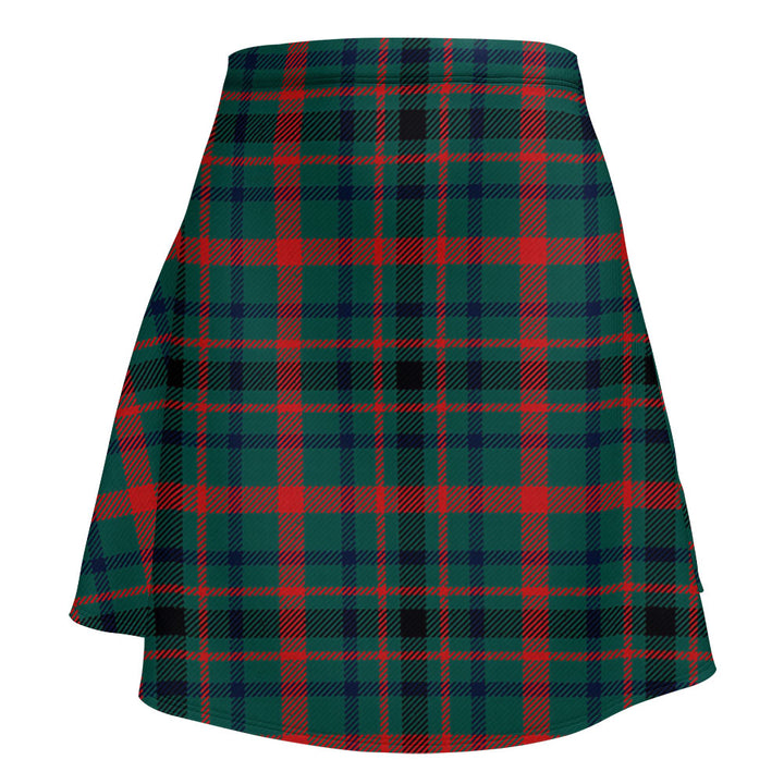 MacDonagh Modern Clan Badge Tartan Flared Skirt