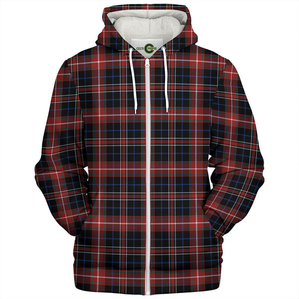 MacDonald Sir John A (Donald Sir John A) Modern Tartan Sherpa Hoodie