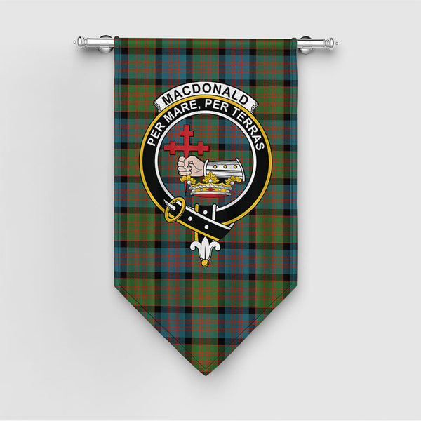MacDonald (Donald) Ancient Clan Badge Tartan Gonfalon