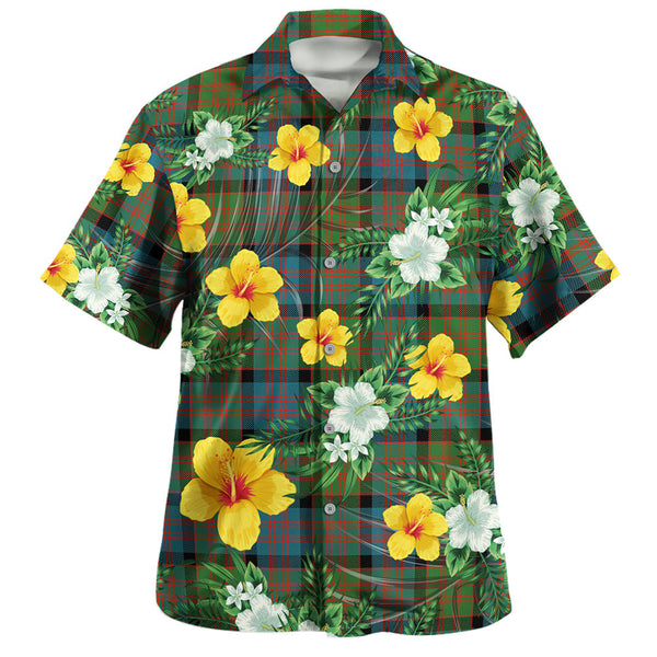 MacDonald (Donald) Ancient Clan Badge Tartan Hawaiian Shirt Summer Vibes Style