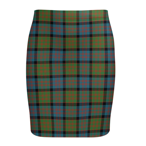 MacDonald (Donald) Ancient Tartan Fitted Skirt