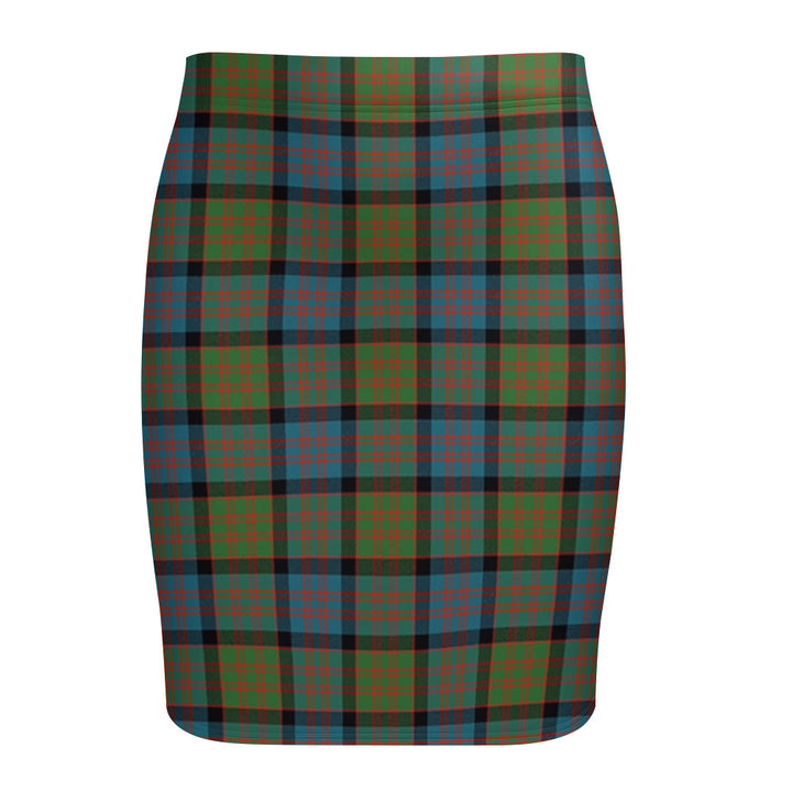 MacDonald (Donald) Ancient Tartan Fitted Skirt