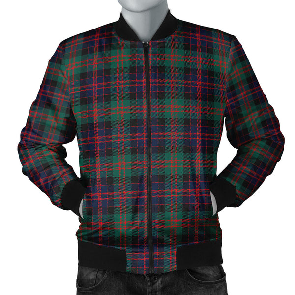 MacDonald (Donald) Modern Clan Badge Tartan Bomber Jacket