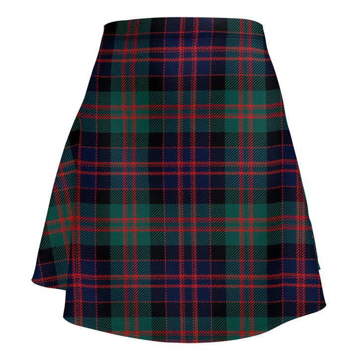 MacDonald (Donald) Modern Clan Badge Tartan Flared Skirt