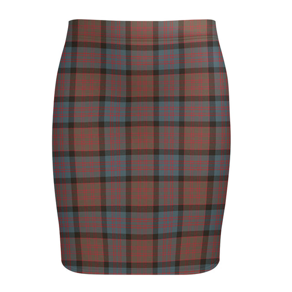 MacDonald (Donald) Weathered Tartan Fitted Skirt