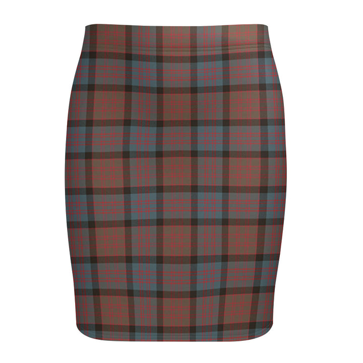 MacDonald (Donald) Weathered Tartan Fitted Skirt