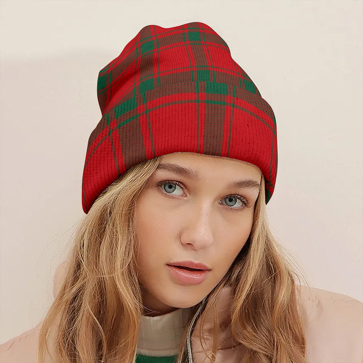 MacDonald of Sleat (Donald Lord MacDonald) Modern Clan Badge Tartan Knitted Beanie