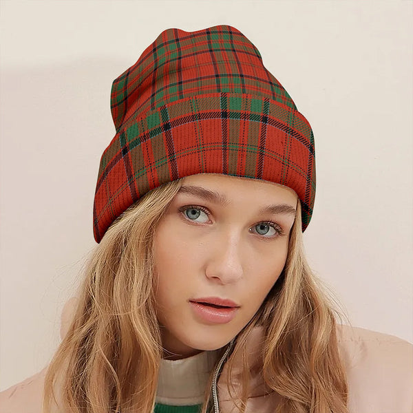 MacDonell of Keppoch Modern Clan Badge Tartan Knitted Beanie