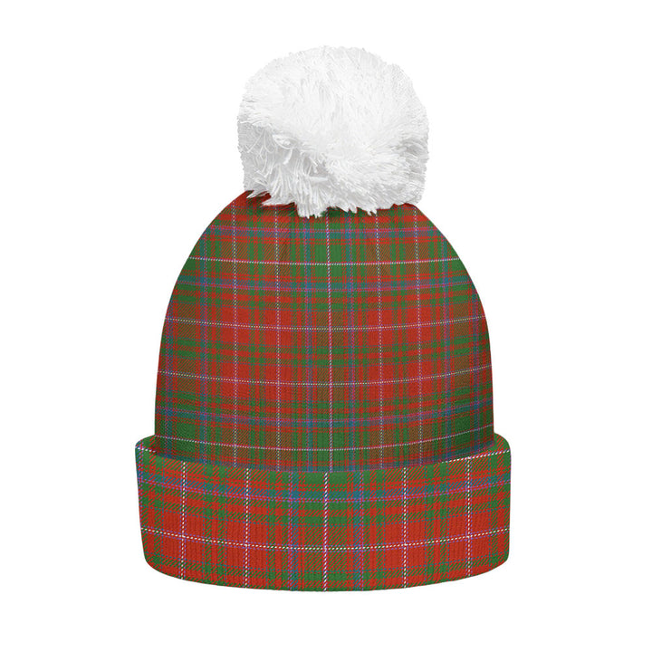MacDougall Ancient Clan Badge Tartan Bobble Beanie Hat