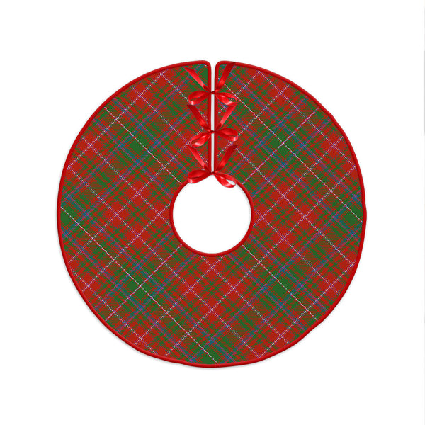 MacDougall Ancient Clan Badge Tartan Christmas Tree Skirt