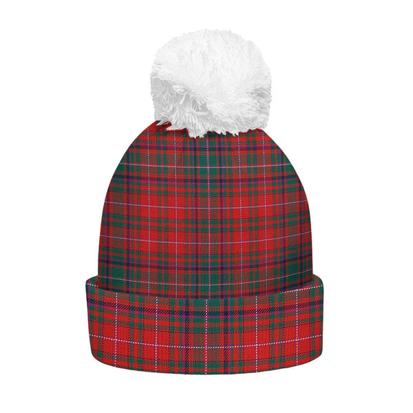 MacDougall Modern Clan Badge Tartan Bobble Beanie Hat