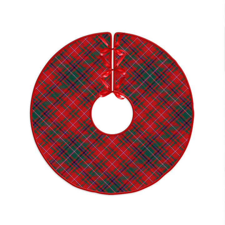 MacDougall Modern Clan Badge Tartan Christmas Tree Skirt