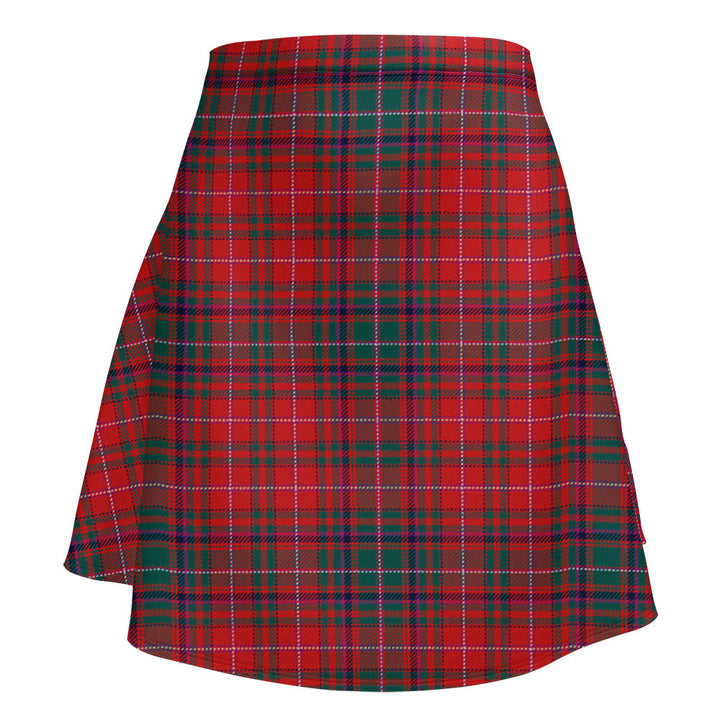 MacDougall Modern Clan Badge Tartan Flared Skirt