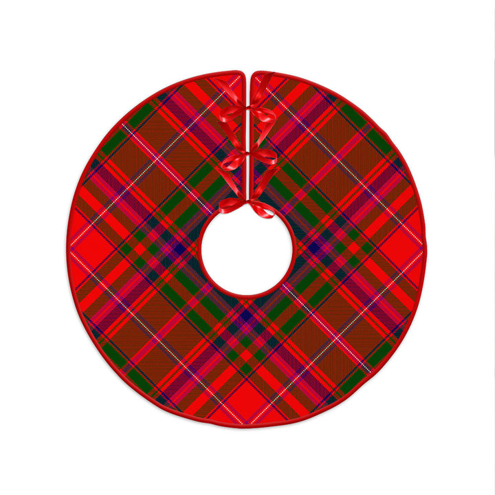 MacDowall Clan Badge Tartan Christmas Tree Skirt