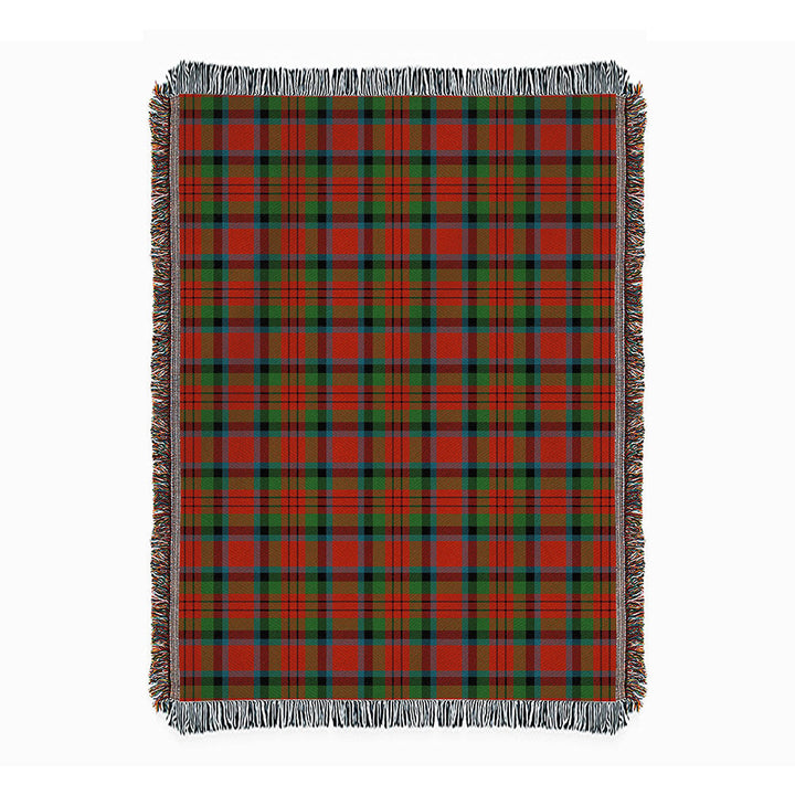 MacDuff Ancient Clan Badge Tartan Woven Blanket