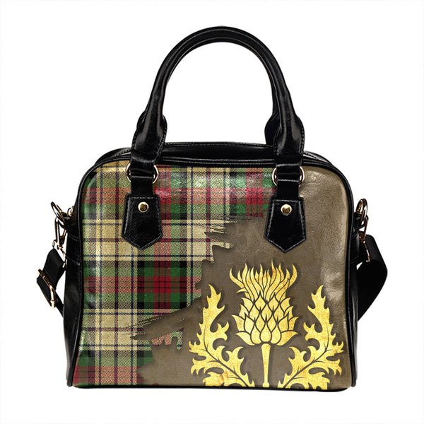 MacDuff Dress Modern Tartan Shoulder Handbag Thistle Oldest Style