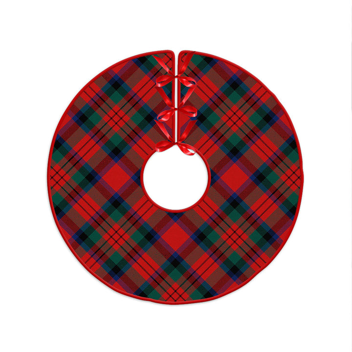 MacDuff Modern Clan Badge Tartan Christmas Tree Skirt