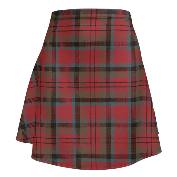 MacDuff Weathered Clan Badge Tartan Flared Skirt
