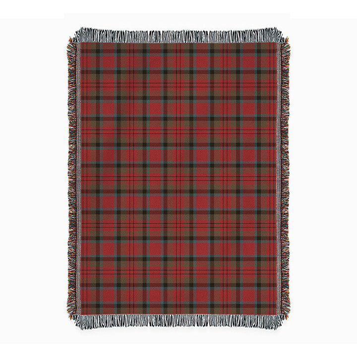 MacDuff Weathered Clan Badge Tartan Woven Blanket