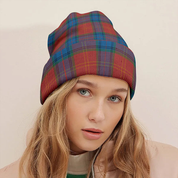 MacEdward (MacGregor Hastie) Ancient Tartan Knitted Beanie
