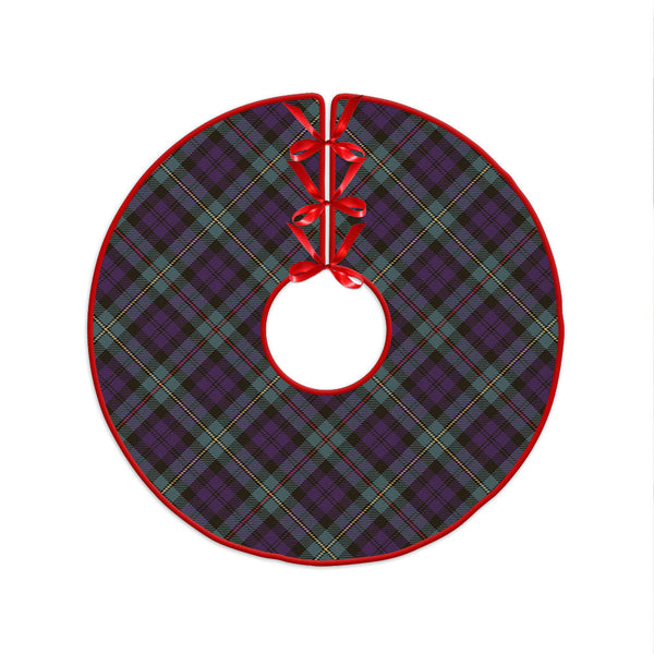 MacEwan Weathered Clan Badge Tartan Christmas Tree Skirt