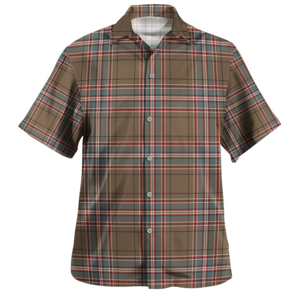 MacFarlane Hunting Weathered Tartan Hawaiian Shirt