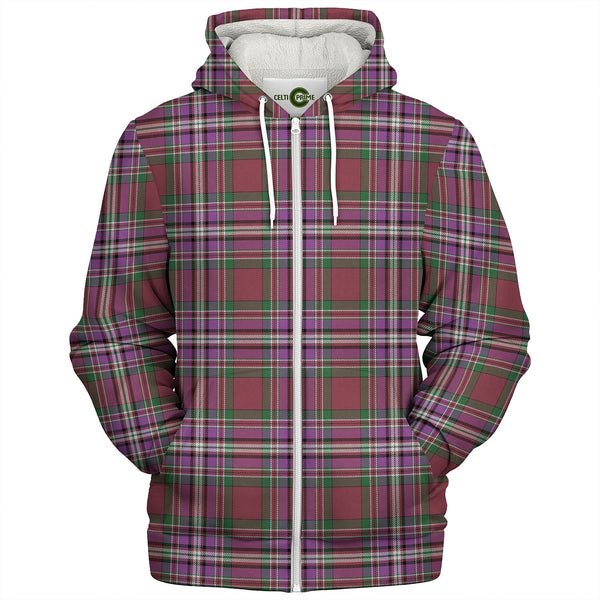 MacFarlane Lord Lyon sett Ancient Tartan Sherpa Hoodie