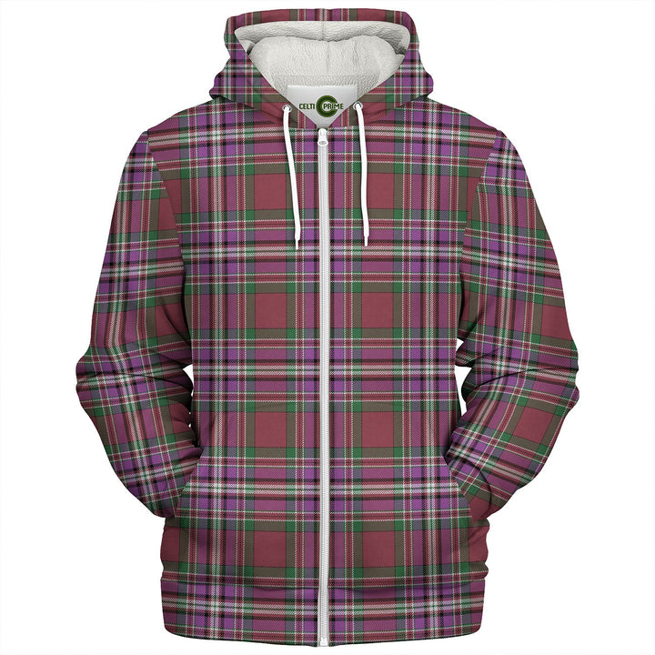 MacFarlane Lord Lyon sett Ancient Tartan Sherpa Hoodie