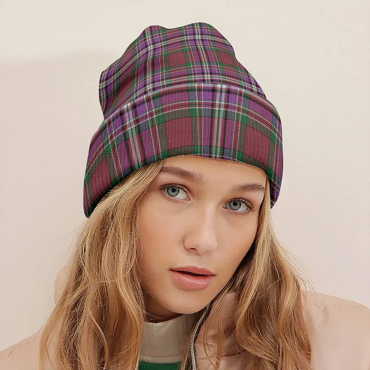 MacFarlane Lord Lyon sett Ancient Tartan Knitted Beanie
