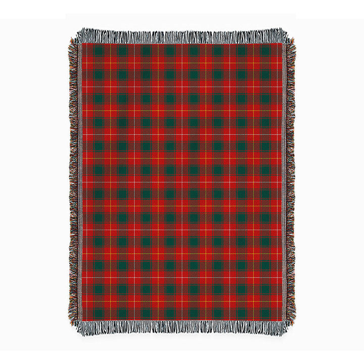 MacFie (MacPhee) Modern Clan Badge Tartan Woven Blanket
