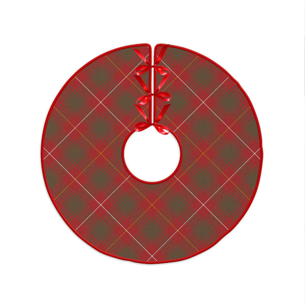 MacFie (MacPhee) Weathered Clan Badge Tartan Christmas Tree Skirt