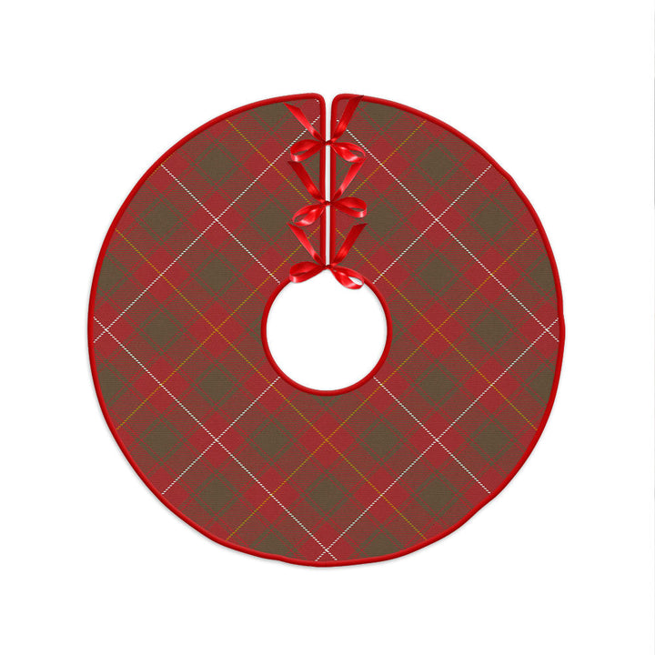 MacFie (MacPhee) Weathered Clan Badge Tartan Christmas Tree Skirt