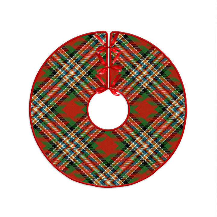 MacGill Ancient Clan Badge Tartan Christmas Tree Skirt