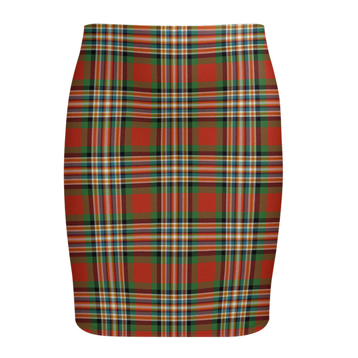 MacGill Ancient Tartan Fitted Skirt