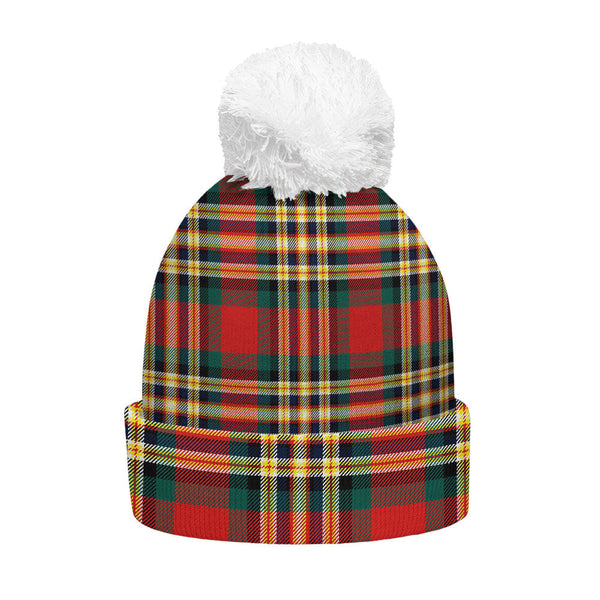 MacGill Modern Clan Badge Tartan Bobble Beanie Hat