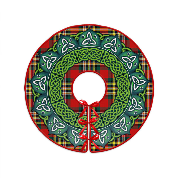MacGill Modern Clan Badge Tartan Christmas Tree Skirt Heritage Holiday Decor