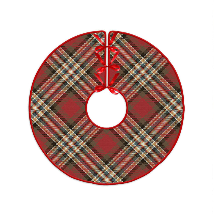 MacGill Weathered Clan Badge Tartan Christmas Tree Skirt