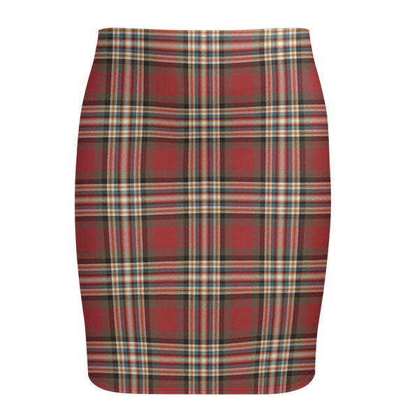 MacGill Weathered Tartan Fitted Skirt